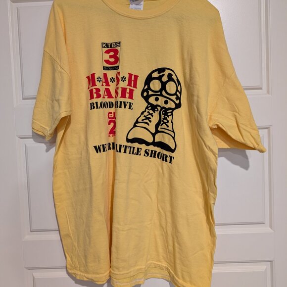 Lot of (4) Blood Donation T-shirts, Size XL, Cotton, MASH theme - Picture 8 of 10